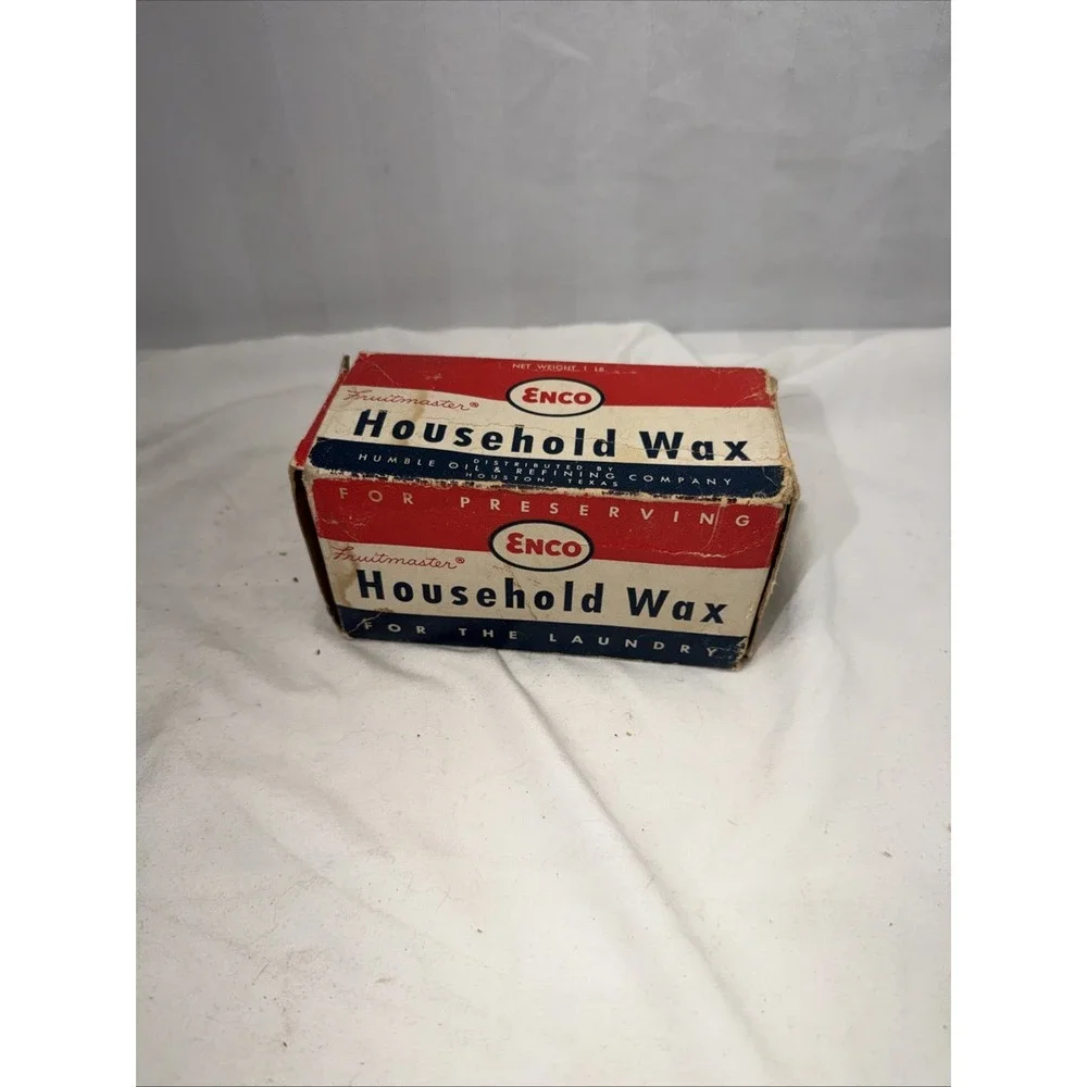 Vintage ESSO Household Wax for Party Candles Fruitmaster